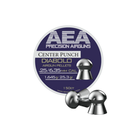 Thumbnail for AEA Center Punch Airgun Pellets (.25 Cal, 25.3 gr.)