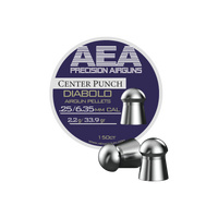Thumbnail for AEA Center Punch Airgun Pellets (.25 Cal, 33.9 gr.)
