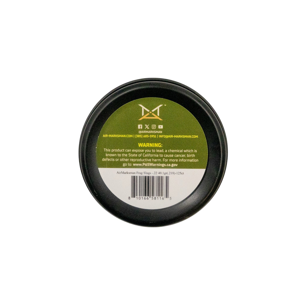 Air Marksman Frag Slug | .22 cal | 40.1 gr | .218 diam. | 125 pcs P35
