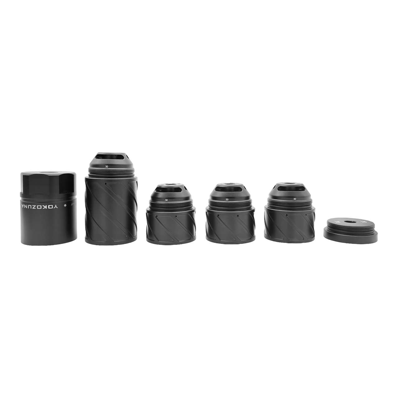 DonnyFL YOKOZUNA - 1.6 x 7.25 Inch .357 Airgun Moderator with M18X1 Th DonnyFL YOKOZUNA - 1.6 x 7.25 Inch .357 Airgun Moderator with M18X1 Th