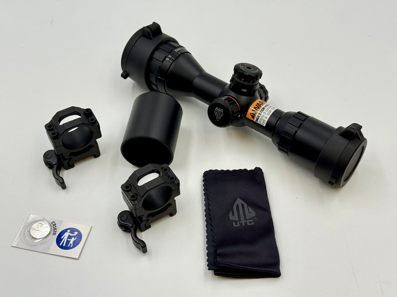 UTG Bug Buster 3-9x32 AO, Mil-Dot IR, 1/4 MOA, 1" Tube. M138