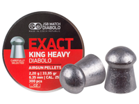 Thumbnail for JSB Match Diabolo Exact KING HEAVY | .25 Cal | 33.95 Grains | 300 Ct P28
