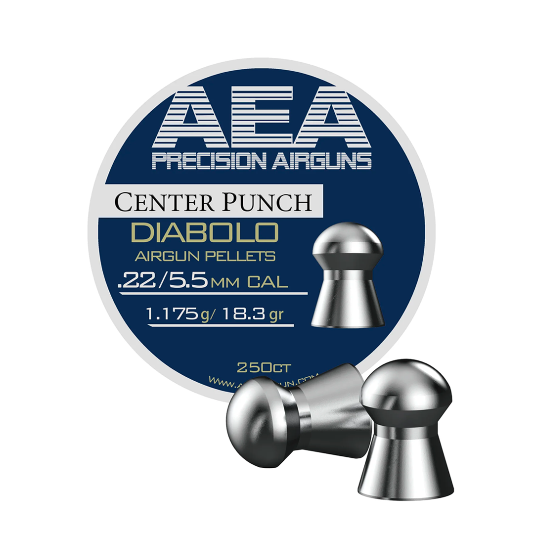 AEA Center Punch Pellets | .22 Cal | 18.3 gr. 250 count   P2