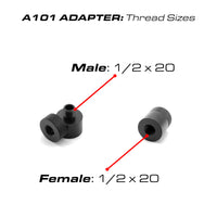 Thumbnail for FX Shroud Extender 1/2 x 20 Female to 1/2 x 20 Male ST0038